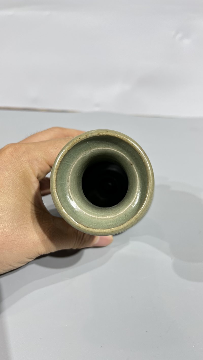 明 龙泉长颈瓶 - 图6