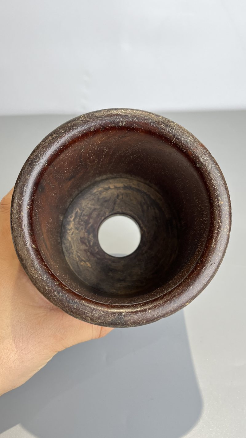 清早期 黄花梨笔筒 - 图6