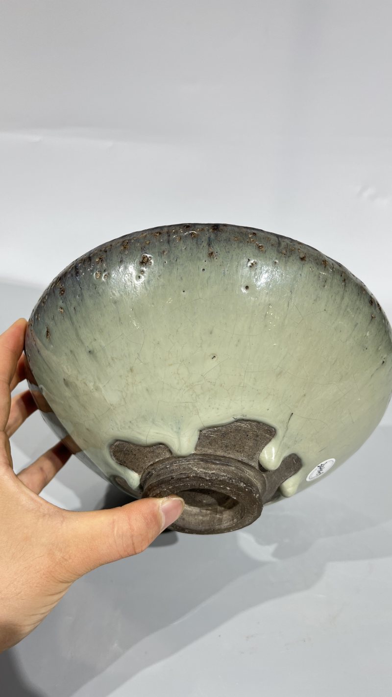 明 钧瓷紫斑碗 - 图6