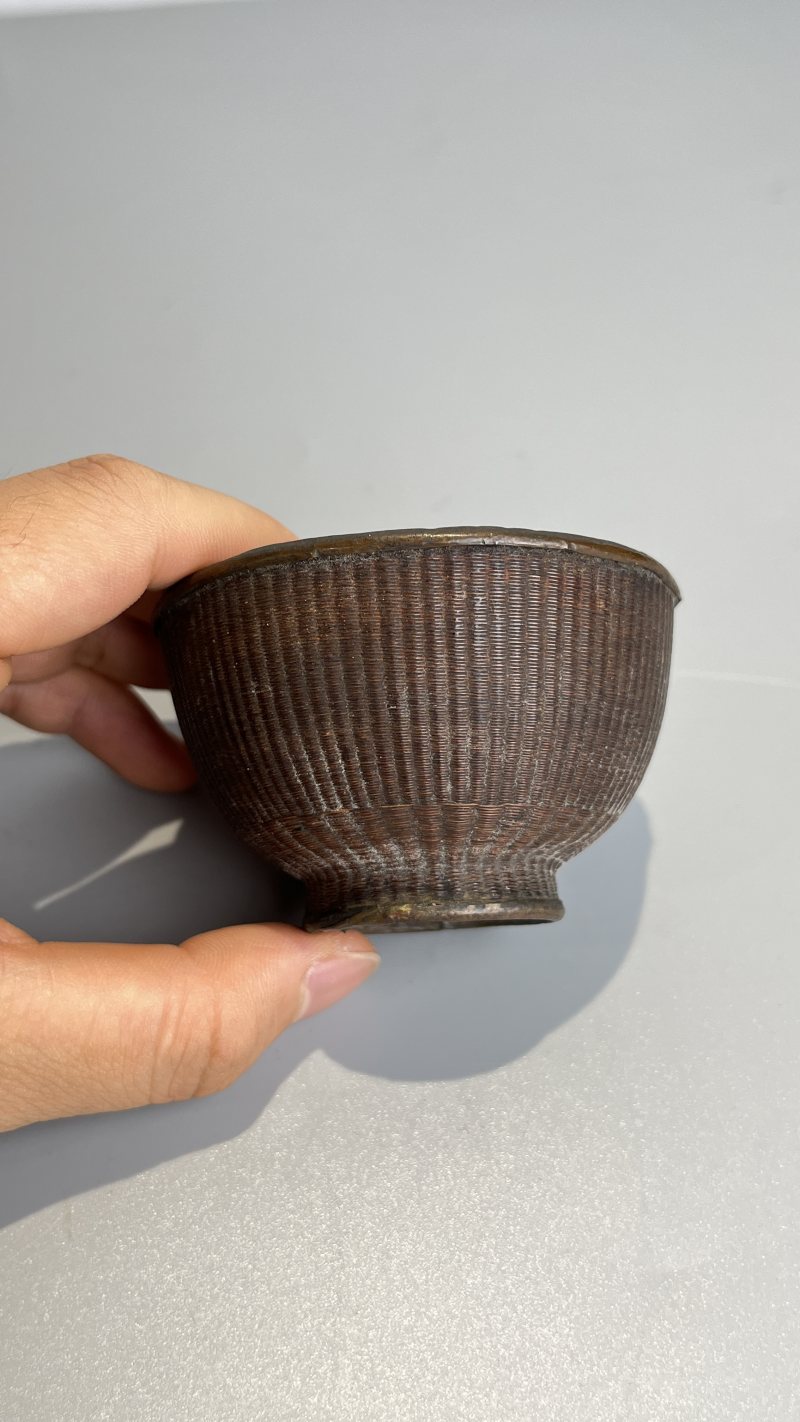 清 紫檀、黄花梨杯（一组） - 图5