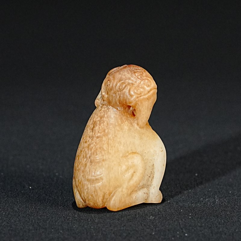 明 黄沁玉瑞兽