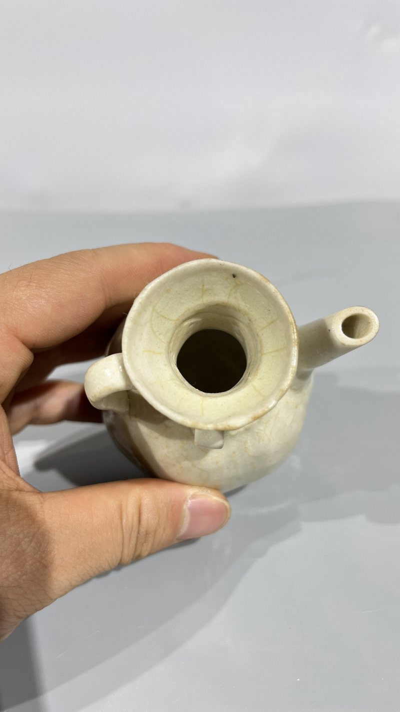 明 青白瓷水注 - 图6