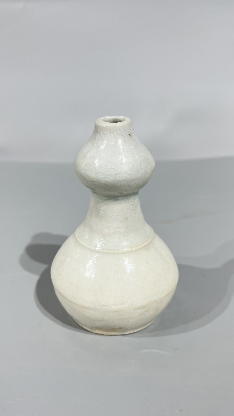 明 青白瓷葫芦瓶 - 图3