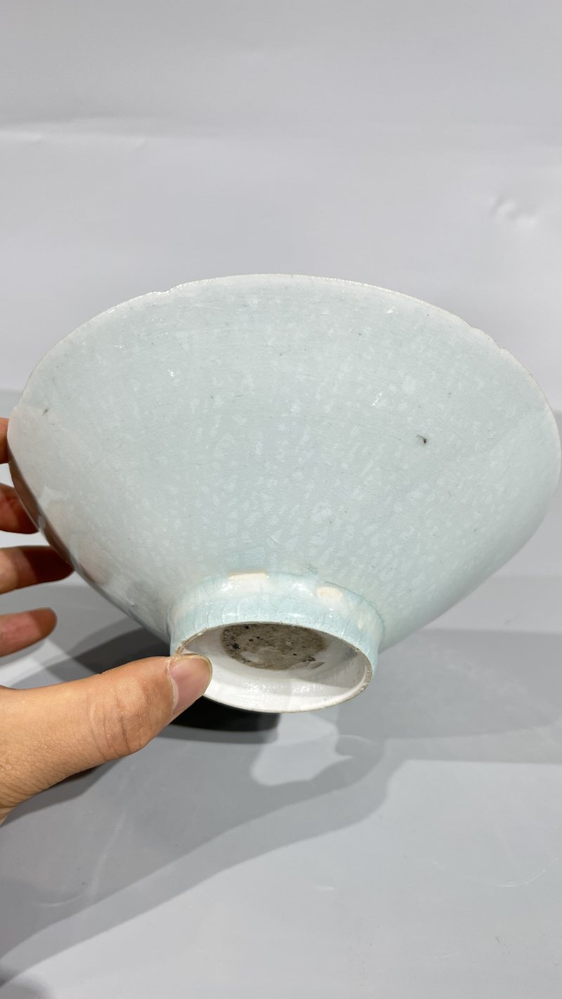 明 湖田刻花花口碗 - 图6