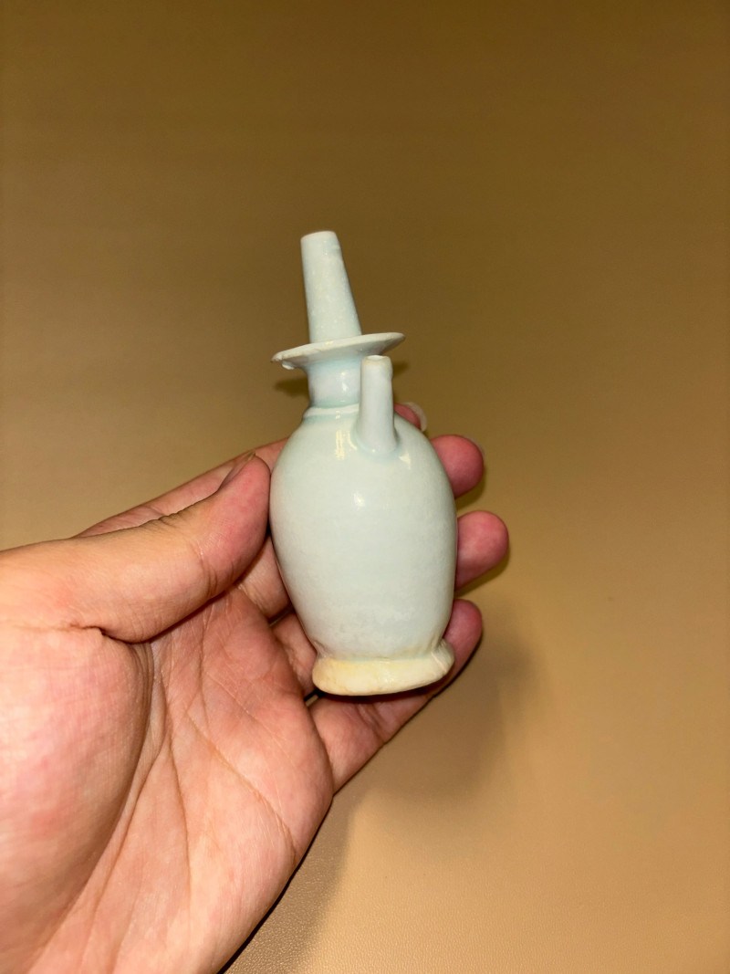 明 青白釉砚滴 - 图4