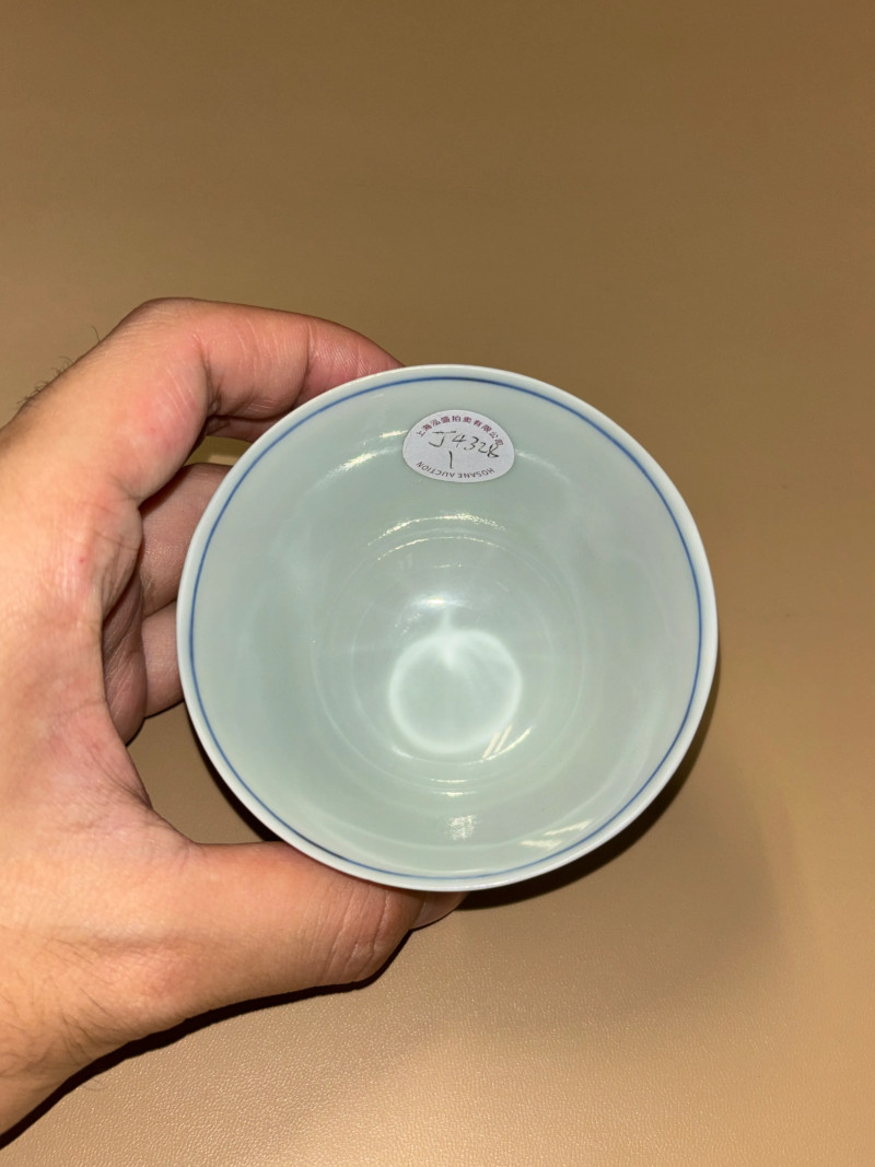 明成化 斗彩花鸟纹杯 - 图6