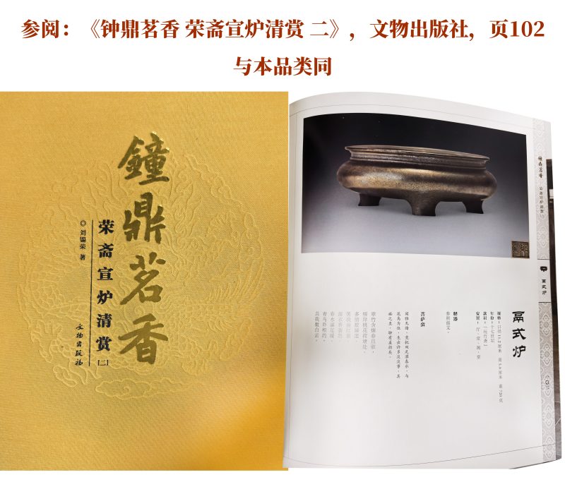 清 铜鬲式炉 - 图10
