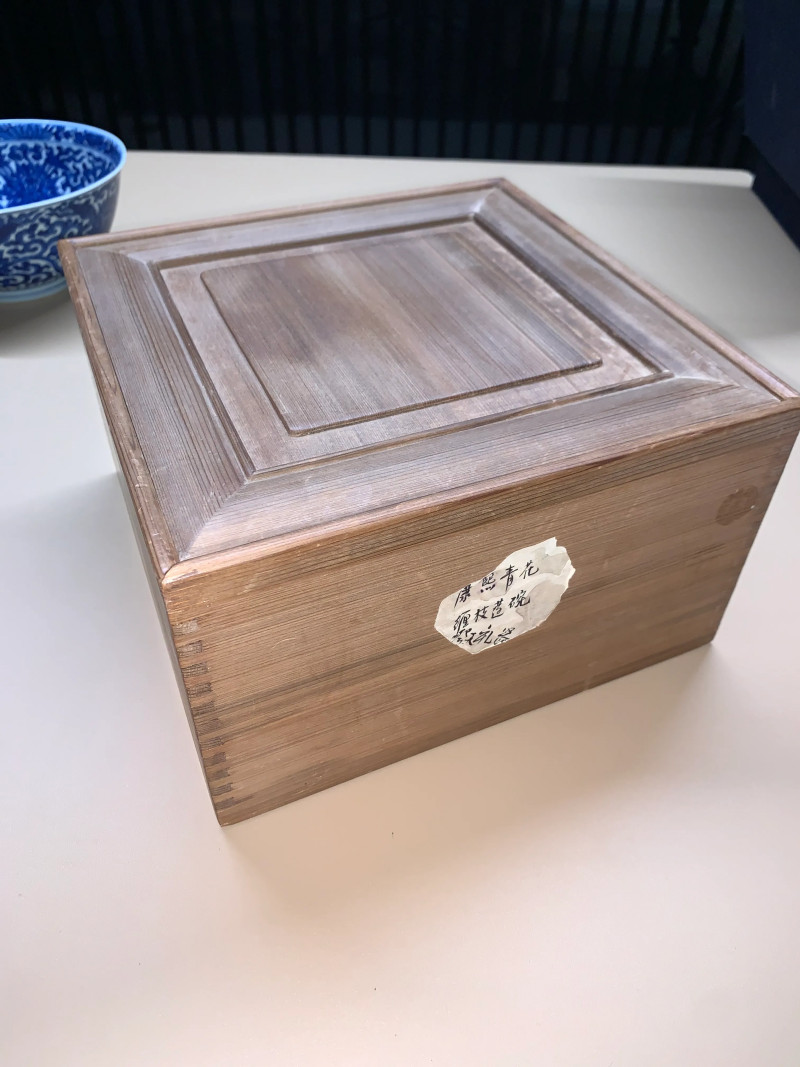 清康熙 青花缠枝莲纹大碗 - 图9
