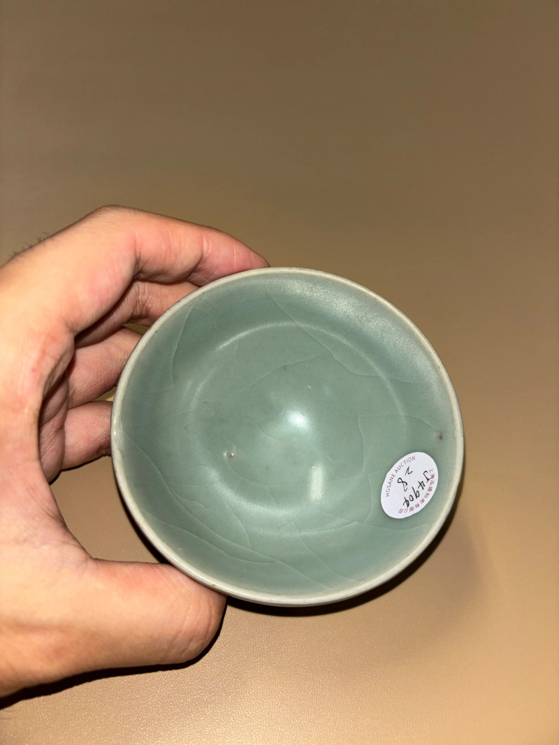 明 龙泉青釉莲瓣小杯 - 图7