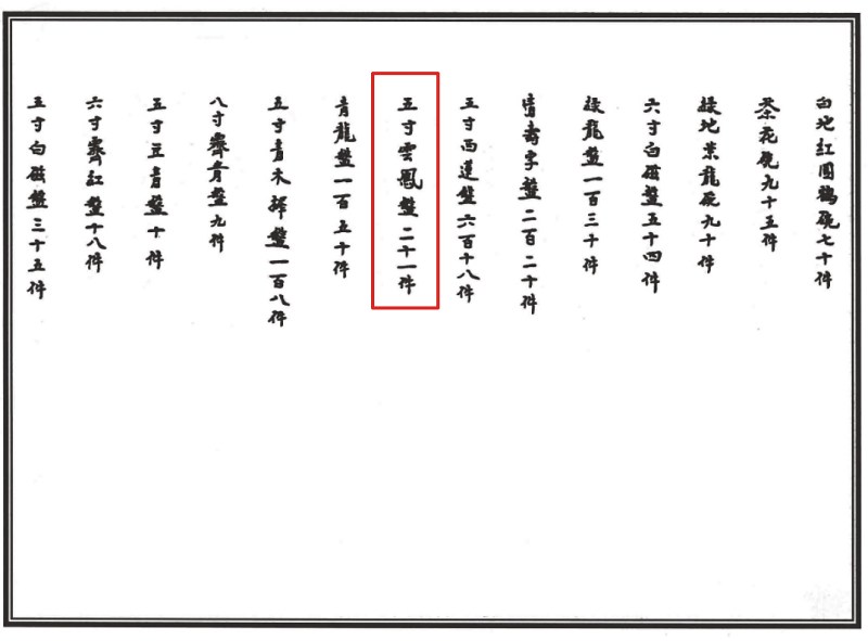 清乾隆 青花对头凤纹盘一对 - 图4