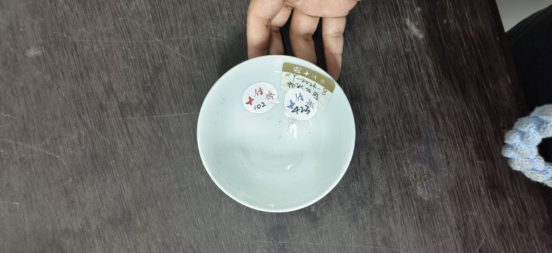 清 粉彩花卉纹杯 - 图7