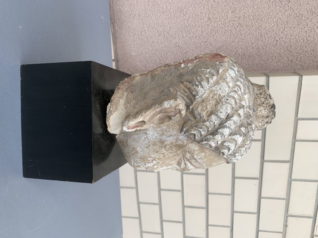 A STUCCO HEAD OF BUDDHA SHAKYAMUNI - 图7