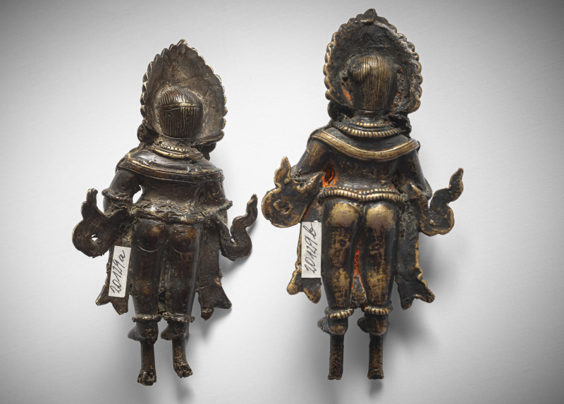 TWO BRONZE FIGURES OF MAHAKALA - 图2