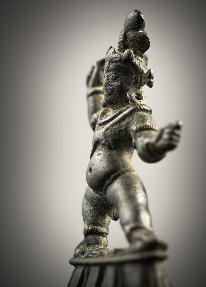 A BRONZE FIGURE OF VAJRAPANI - 图4