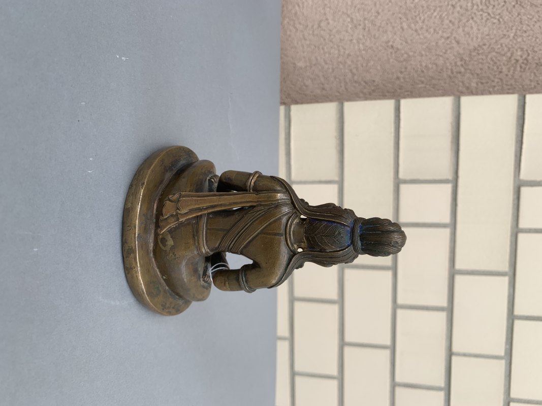 A BRONZE FIGURE OF AMITAYUS - 图8