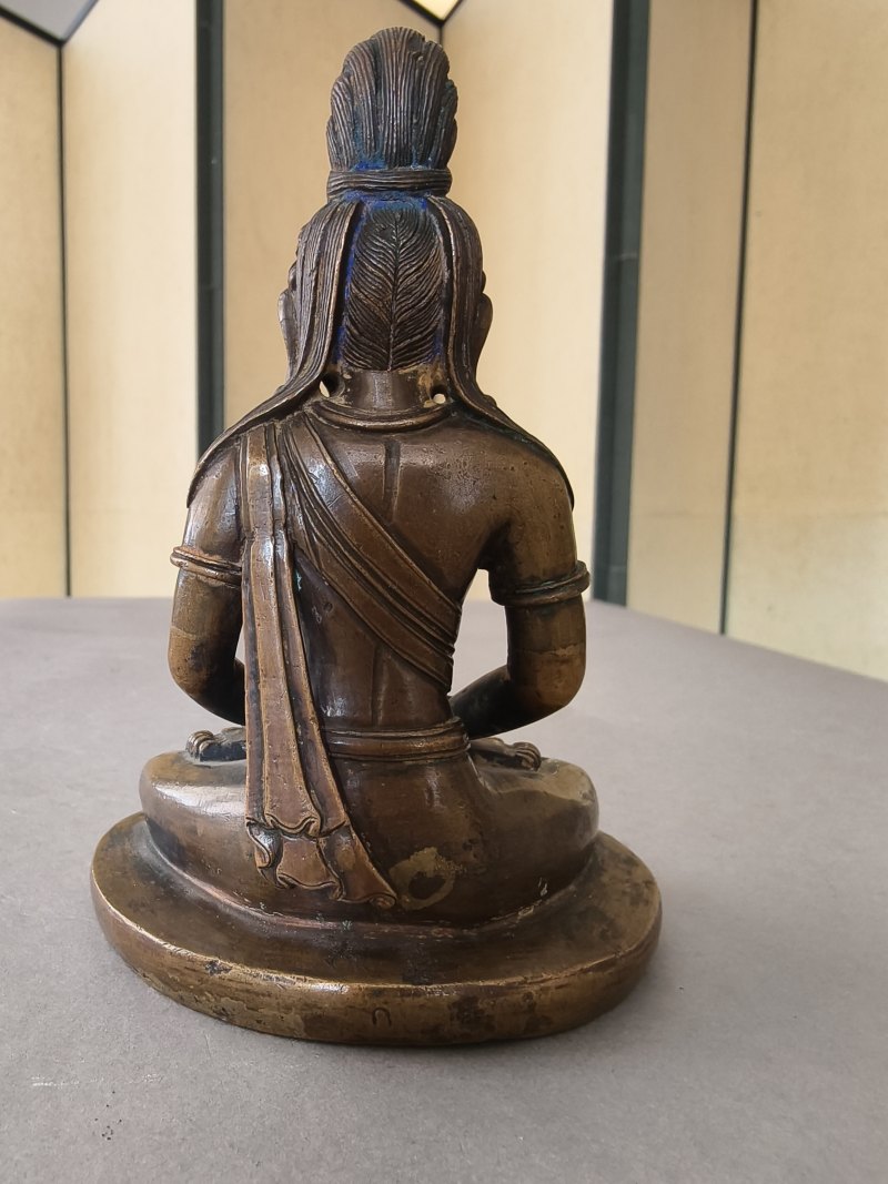 A BRONZE FIGURE OF AMITAYUS - 图16