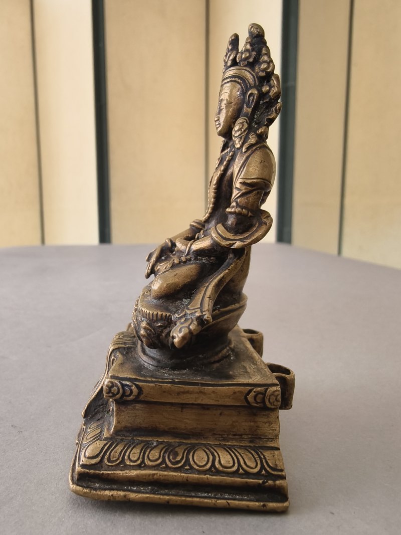 TWO BRONZE FIGURES OF RATNASAMBHAVA AND AKSHOBHYA - 图17
