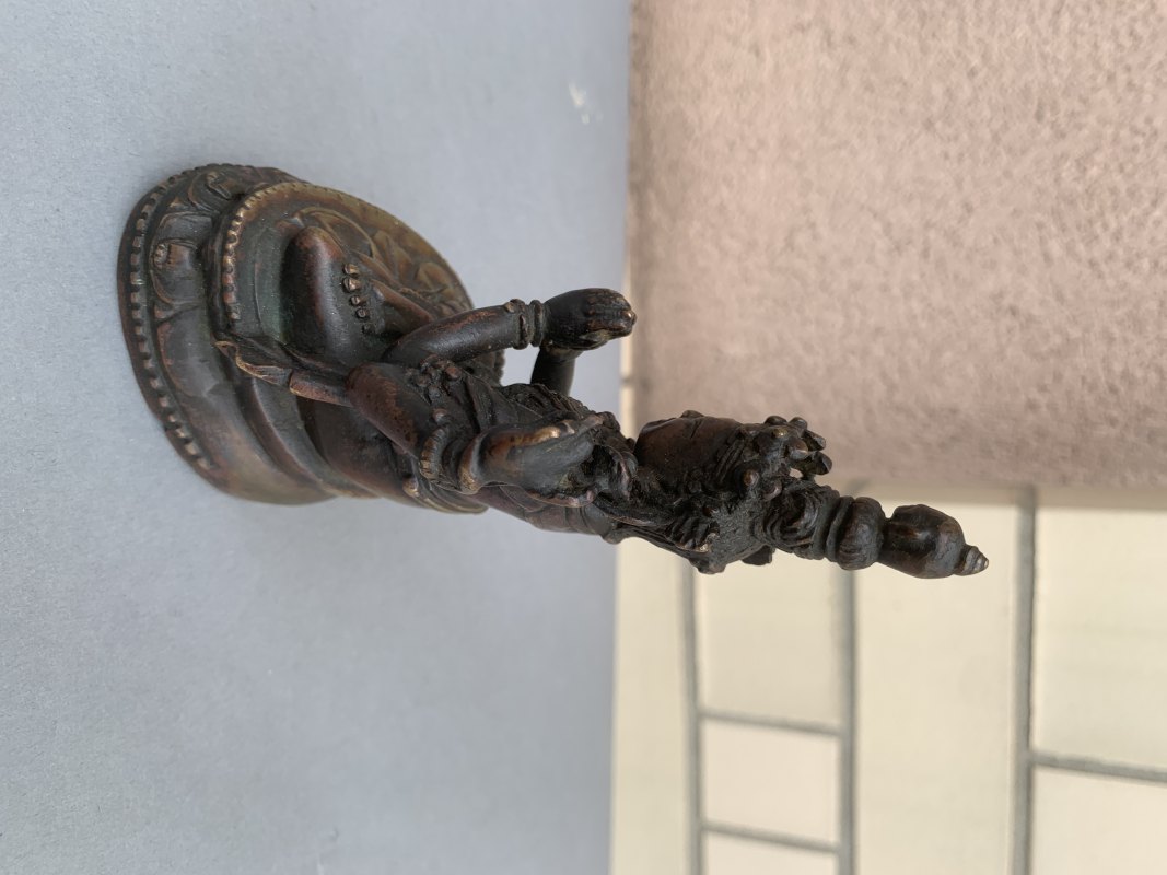 A BRONZE FIGURE OF SADAKSHARILOKESHVARA - 图7