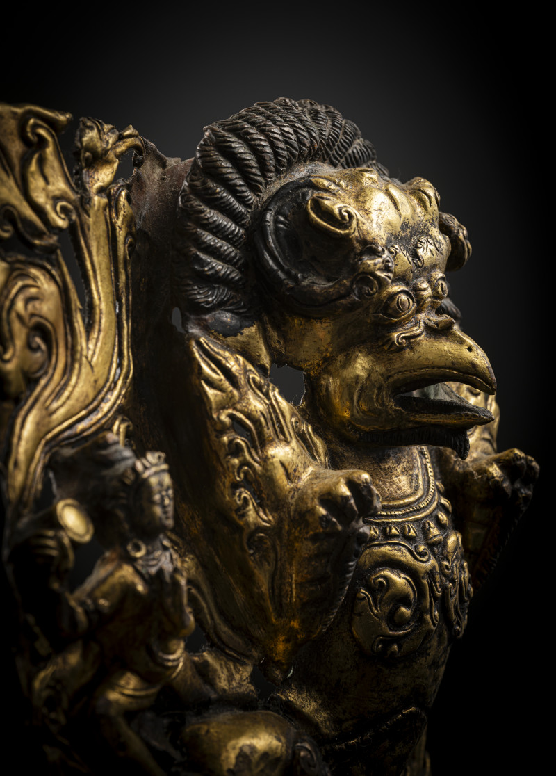 A GILT-COPPER EMBOSSED PANEL - 图5