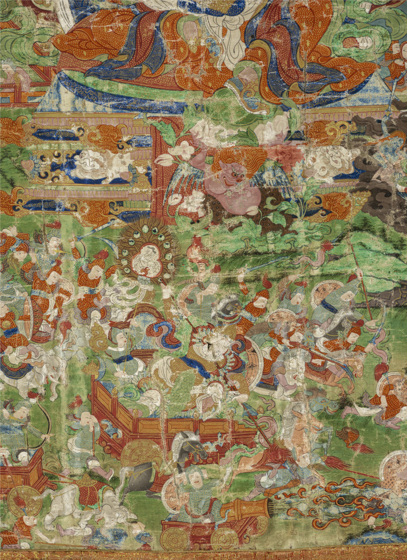 ATHANGKA POSSIBLY DEPICTING RUDRA CHAKRIN, THE LAST KING OF SHAMBALA - 图8