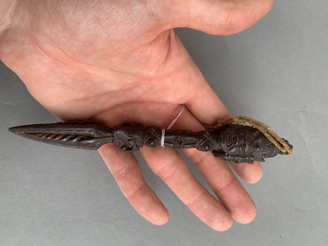 AN IRON RITUAL DAGGER, PHURBU - 图6