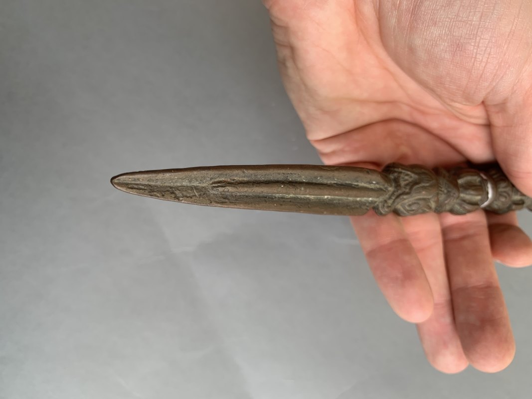 A COPPER RITUAL DAGGER, PHURBU - 图7
