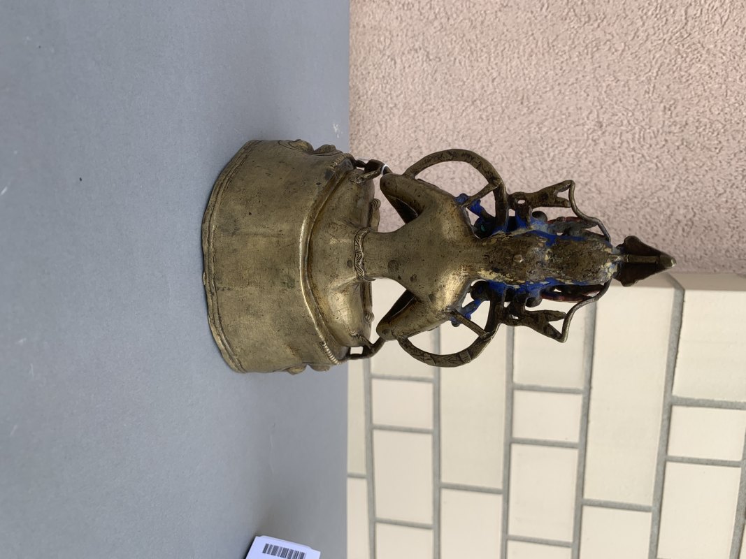 A BRONZE FIGURE OF VAIROCANA - 图8