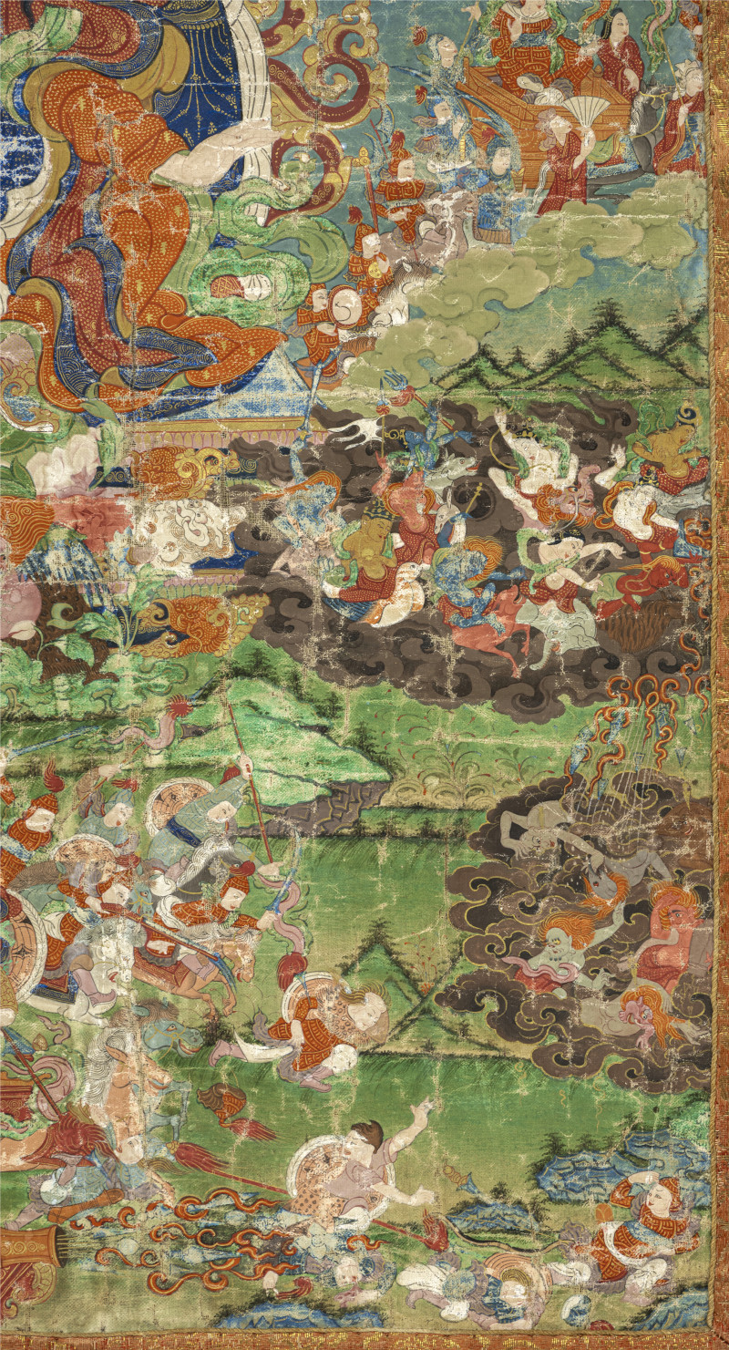 ATHANGKA POSSIBLY DEPICTING RUDRA CHAKRIN, THE LAST KING OF SHAMBALA - 图6