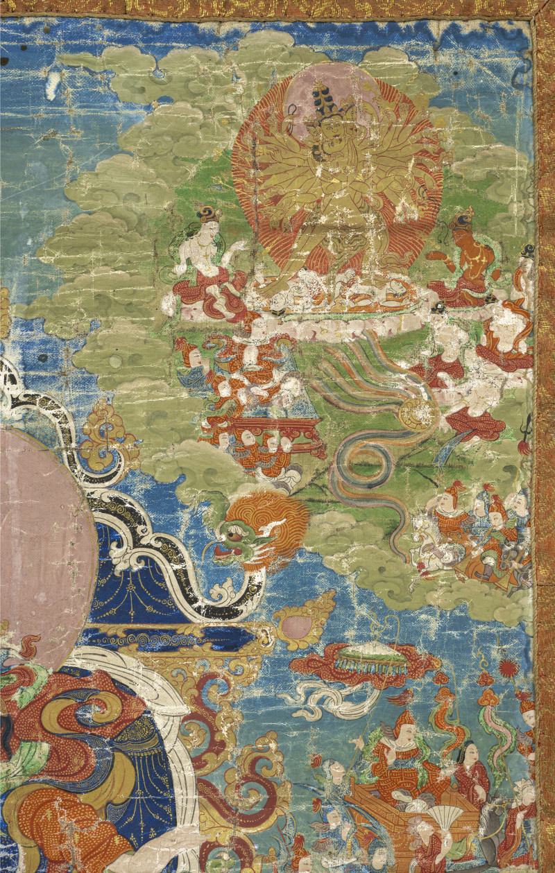 ATHANGKA POSSIBLY DEPICTING RUDRA CHAKRIN, THE LAST KING OF SHAMBALA - 图5