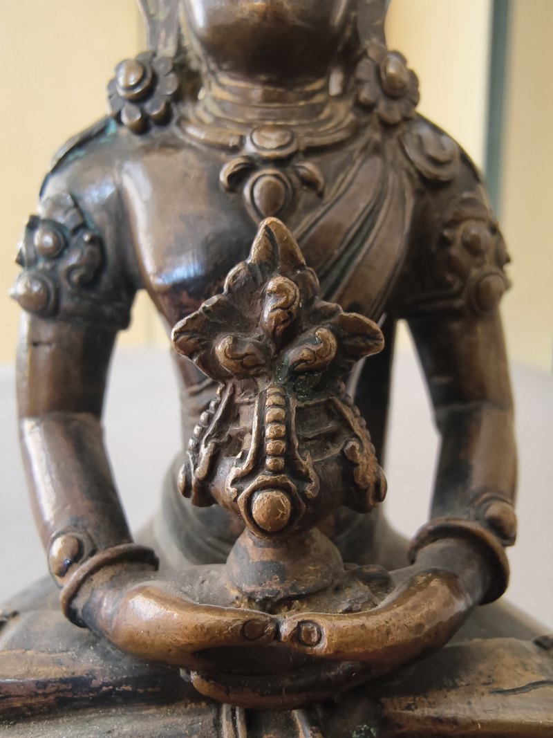 A BRONZE FIGURE OF AMITAYUS - 图17