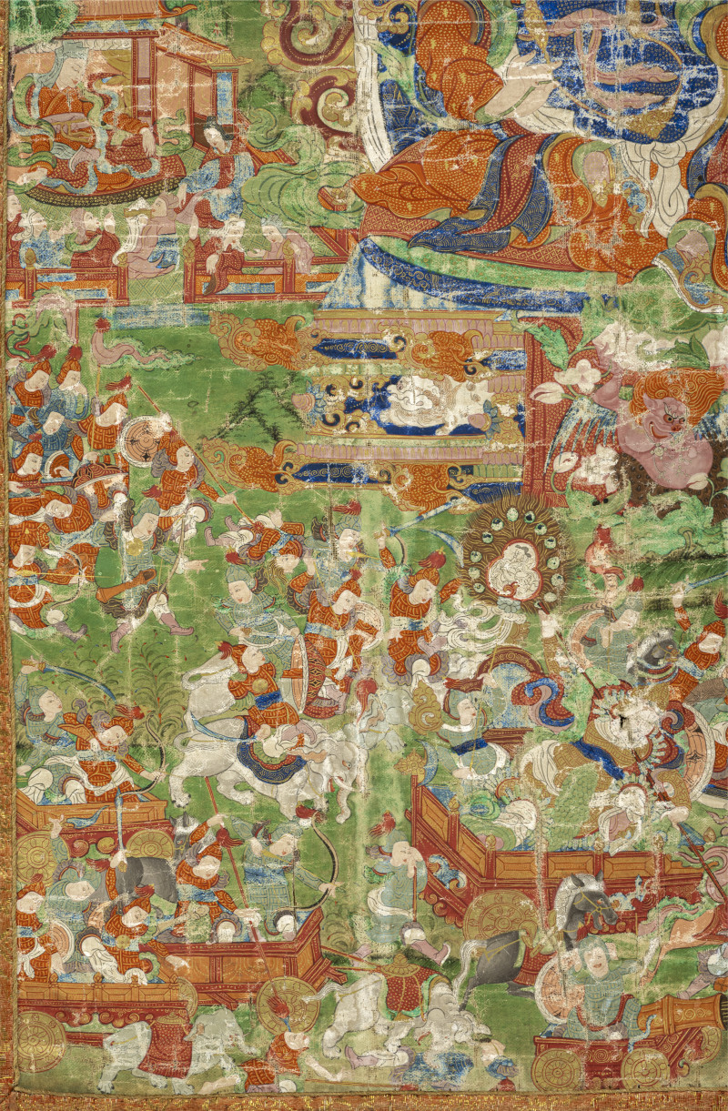 ATHANGKA POSSIBLY DEPICTING RUDRA CHAKRIN, THE LAST KING OF SHAMBALA - 图7