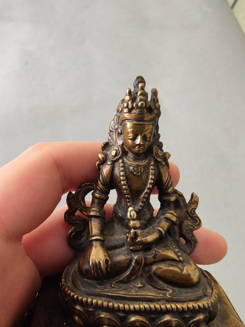 TWO BRONZE FIGURES OF RATNASAMBHAVA AND AKSHOBHYA - 图12