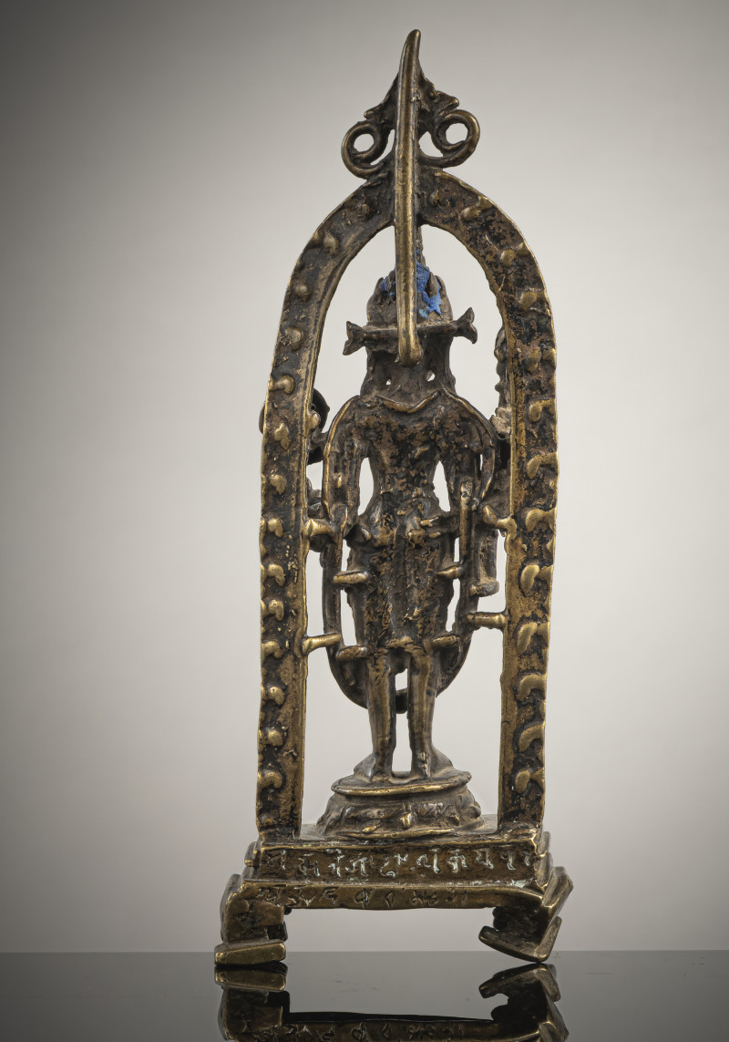 A BRONZE FIGURE OF PROBABLY VISHNU - 图2