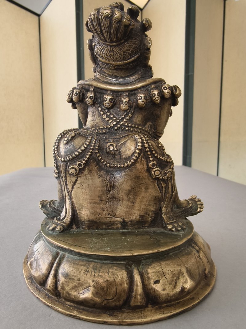 A BRONZE FIGURE OF DHAKA - 图18