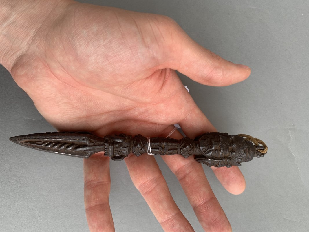 AN IRON RITUAL DAGGER, PHURBU - 图7