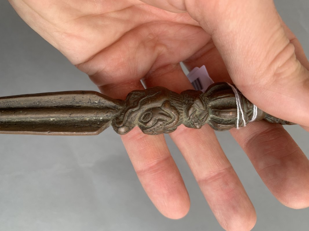 A COPPER RITUAL DAGGER, PHURBU - 图9