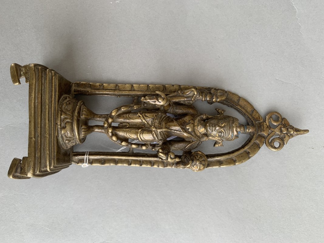 A BRONZE FIGURE OF PROBABLY VISHNU - 图6