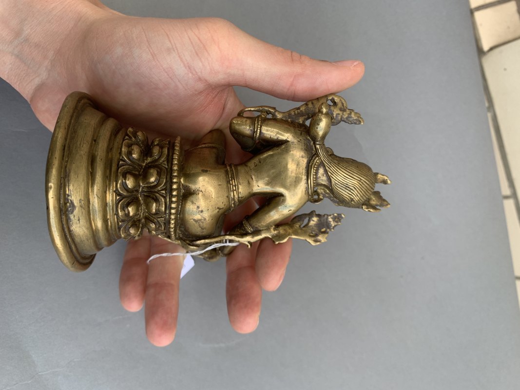 A BRONZE FIGURE OF SYAMATARA - 图8