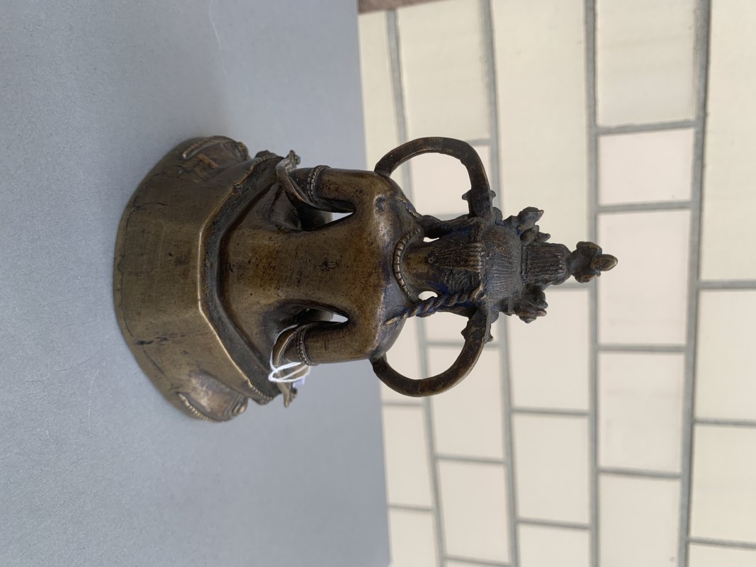 A BRONZE FIGURE OF AMITAYUS - 图8