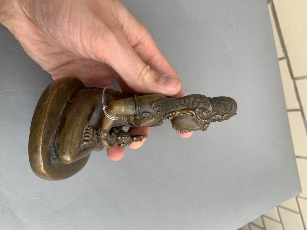 A BRONZE FIGURE OF AMITAYUS - 图7