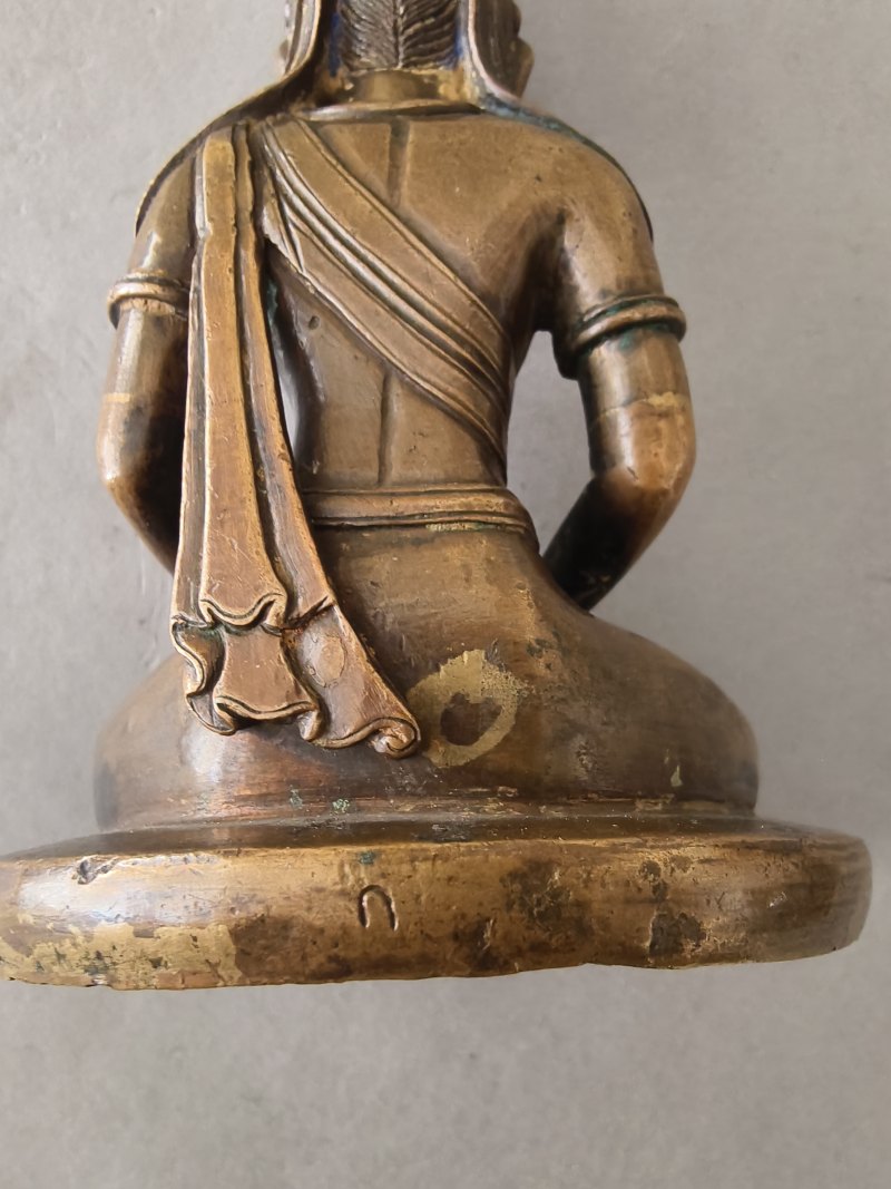 A BRONZE FIGURE OF AMITAYUS - 图23