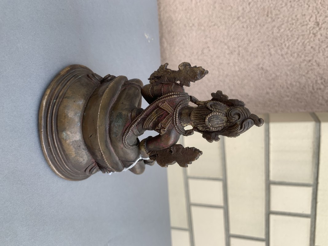 A BRONZE FIGURE OF SYAMATARA - 图8
