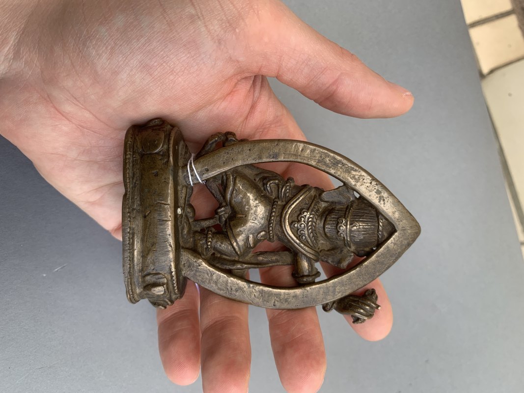 A BRONZE FIGURE OF VAJRAPANI - 图8