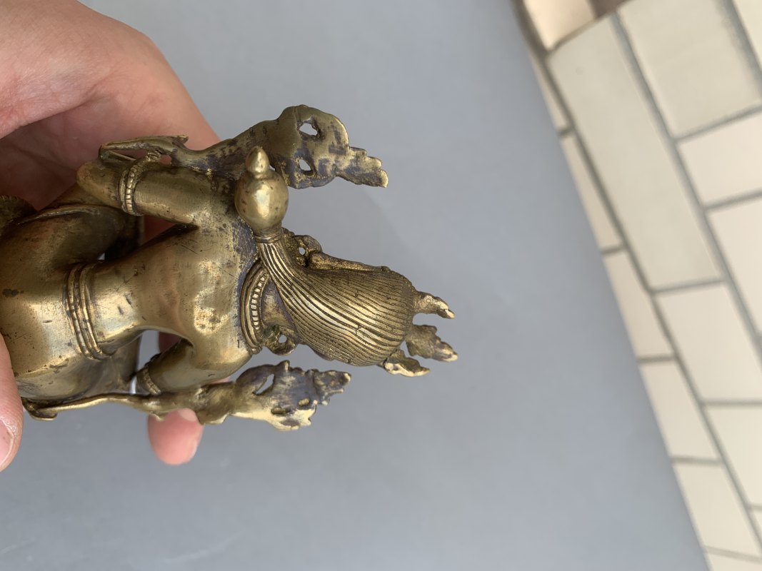 A BRONZE FIGURE OF SYAMATARA - 图9