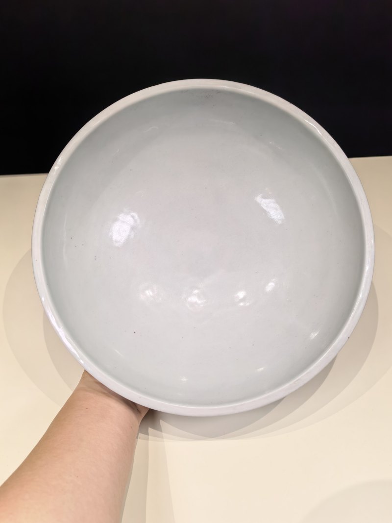 明宣德 青花缠枝灵芝纹骰子碗 - 图7