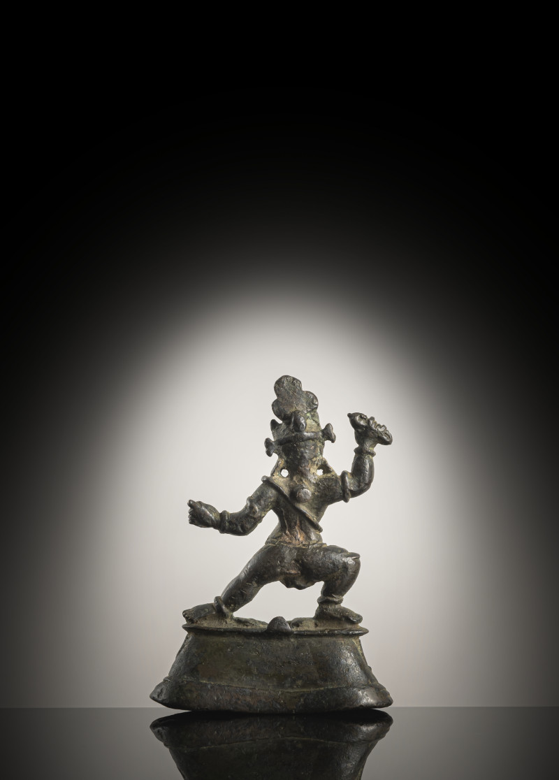 A BRONZE FIGURE OF VAJRAPANI - 图2