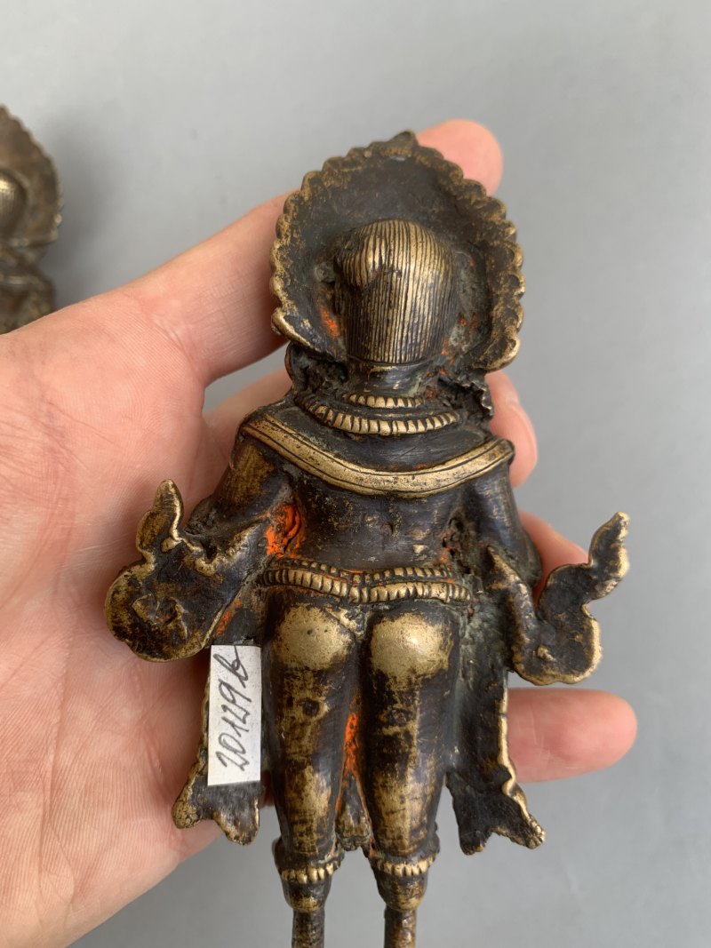 TWO BRONZE FIGURES OF MAHAKALA - 图8