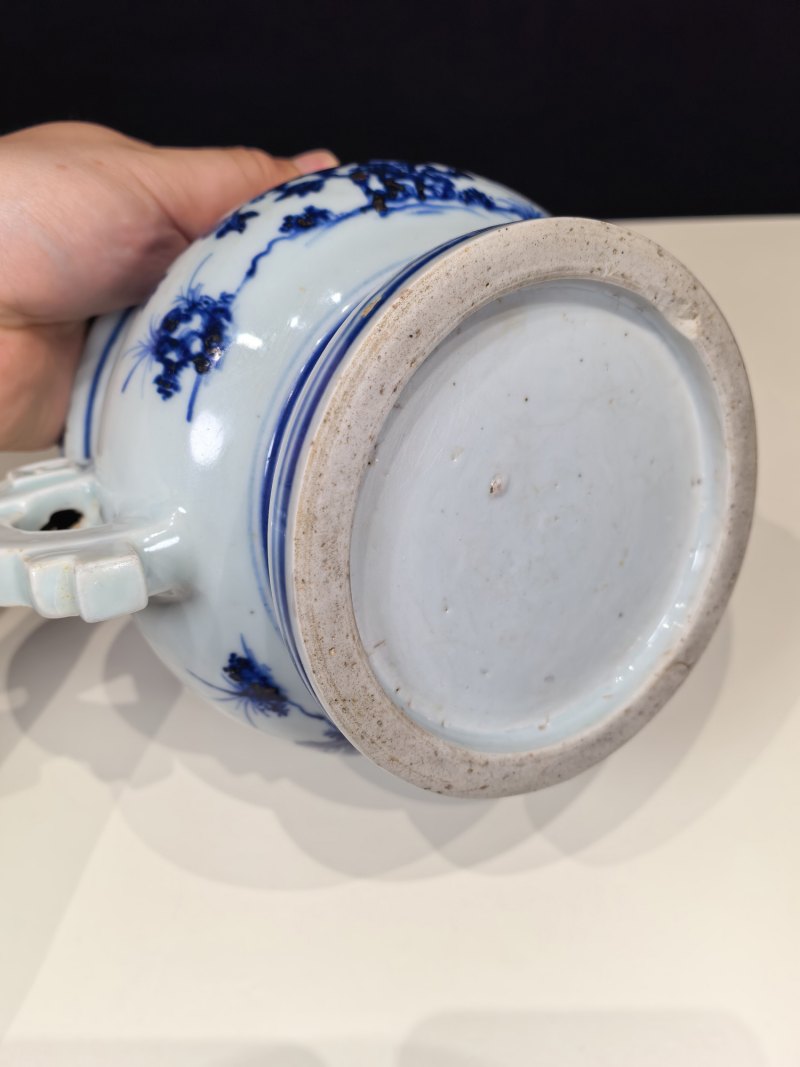 明宣德-正统 青花花卉纹象耳簋 - 图17
