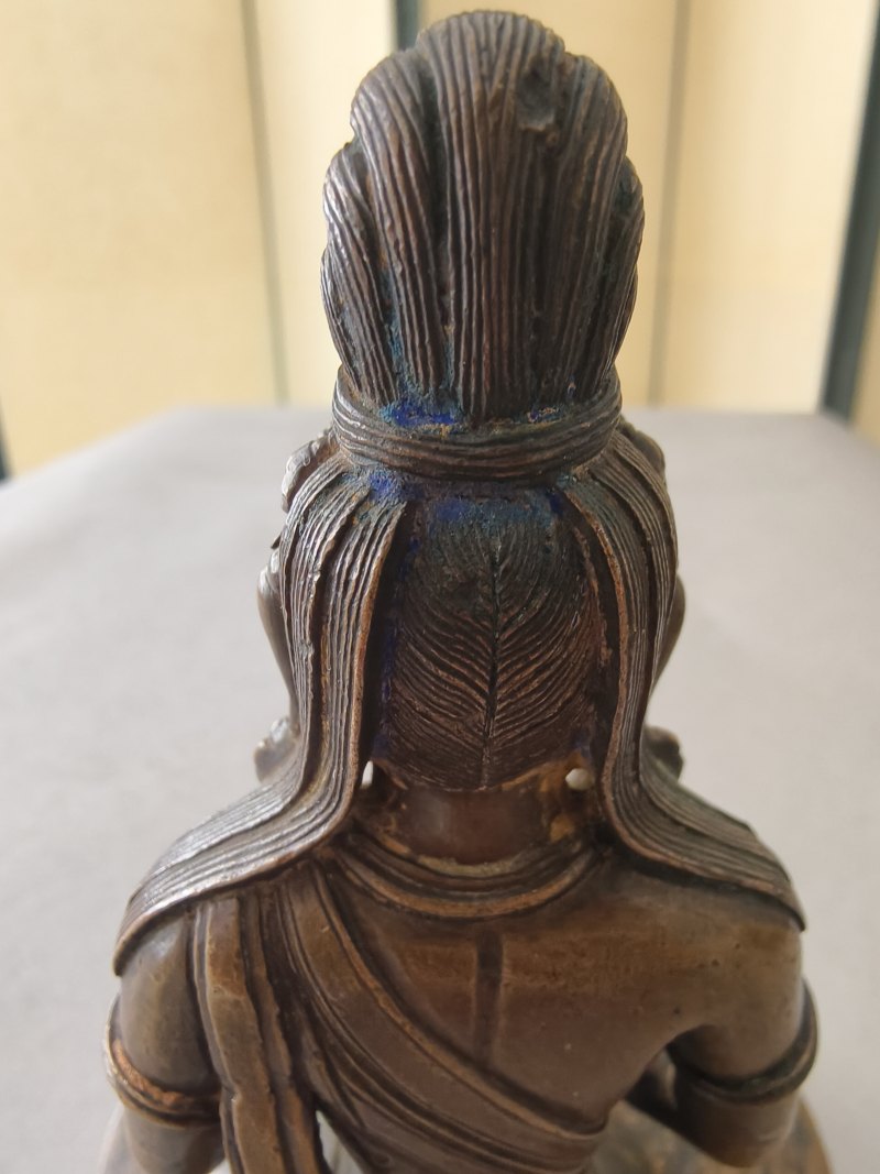 A BRONZE FIGURE OF AMITAYUS - 图20