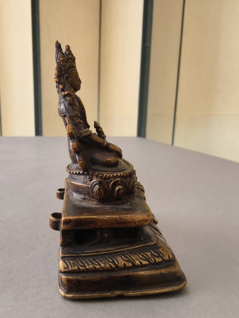 TWO BRONZE FIGURES OF RATNASAMBHAVA AND AKSHOBHYA - 图8